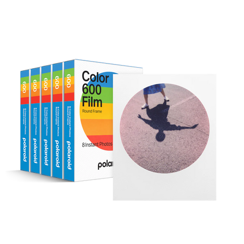 Color 600 Round Frame Film Five Pack