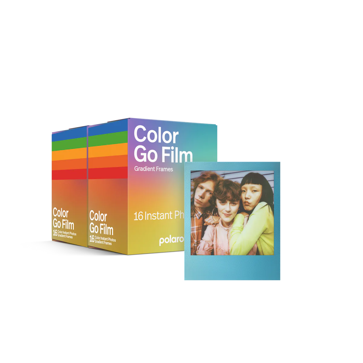 Polaroid Go Color Film Double Pack - Gradient Frames x2